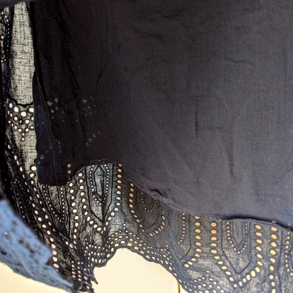 Covington 100% Cotton Eyelet Skirt Size 6 - Picture 7 of 9